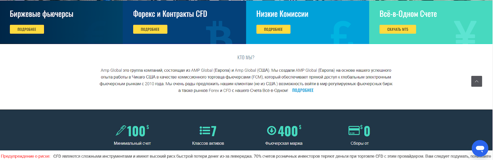 amp global брокер