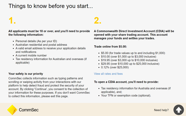 commsec com au